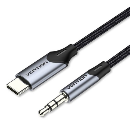 Conversor Usb-c a Jack 3.5m 1 M Gris