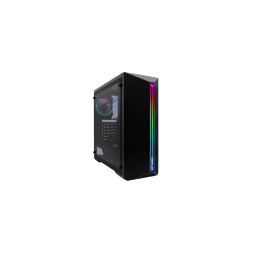 Caja Semitorre ATX A200 con Fuente de 650W Negro RGB