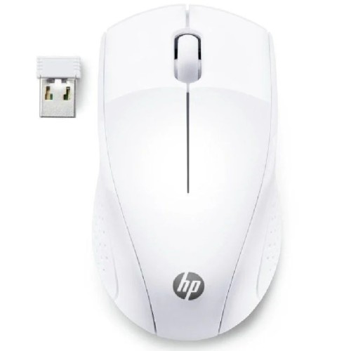 HP Wireless Optical Mouse 220 Snow White - Travel Friendly