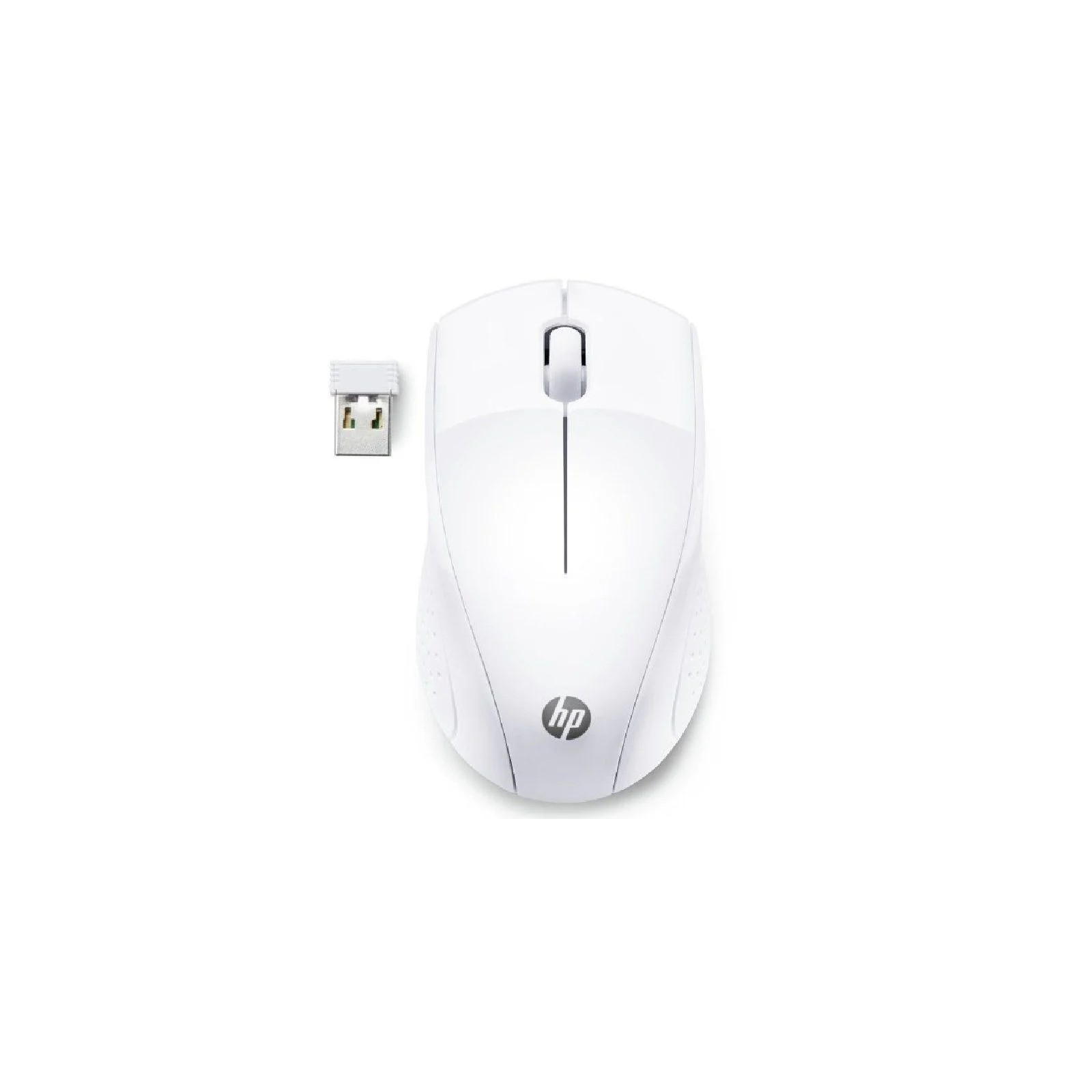 Ratón Inalámbrico HP 220 Blanco Nieve - Amigable para Viajes