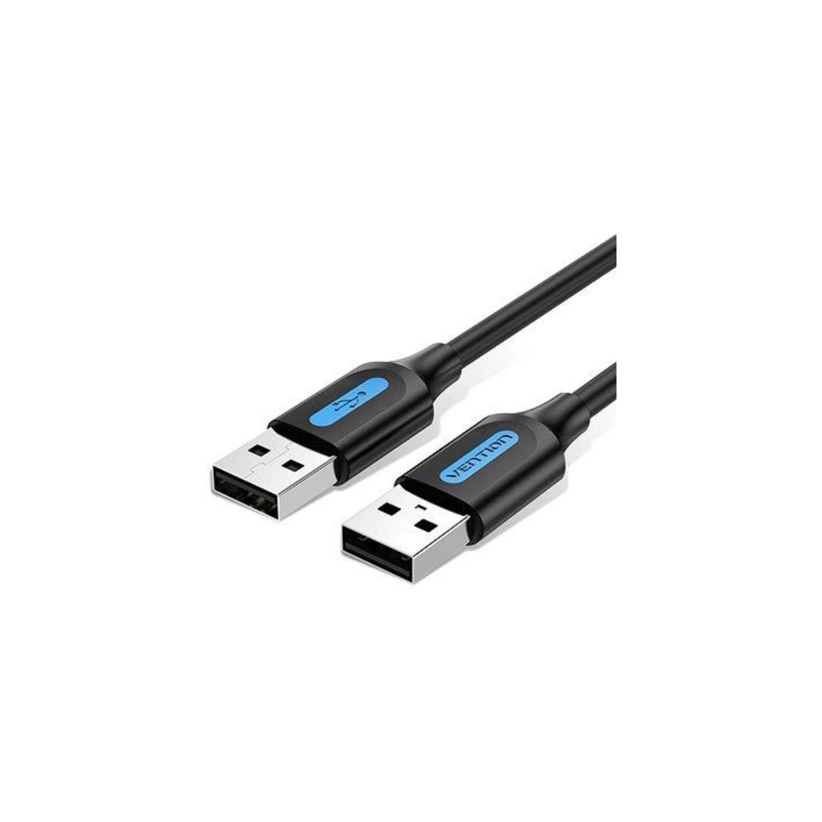 Cable USB-A A USB-A M-m 1 M Negro Vention