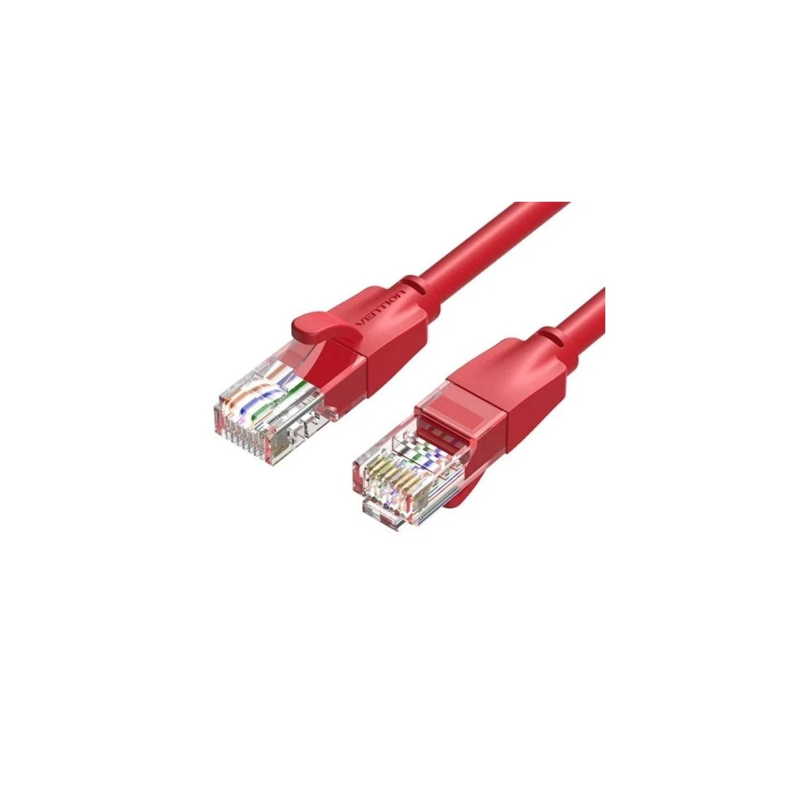 Cable De Red RJ45 UTP Cat6 1 M Rojo Vention