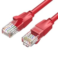 Cable De Red RJ45 UTP Cat6 1 M Rojo Vention