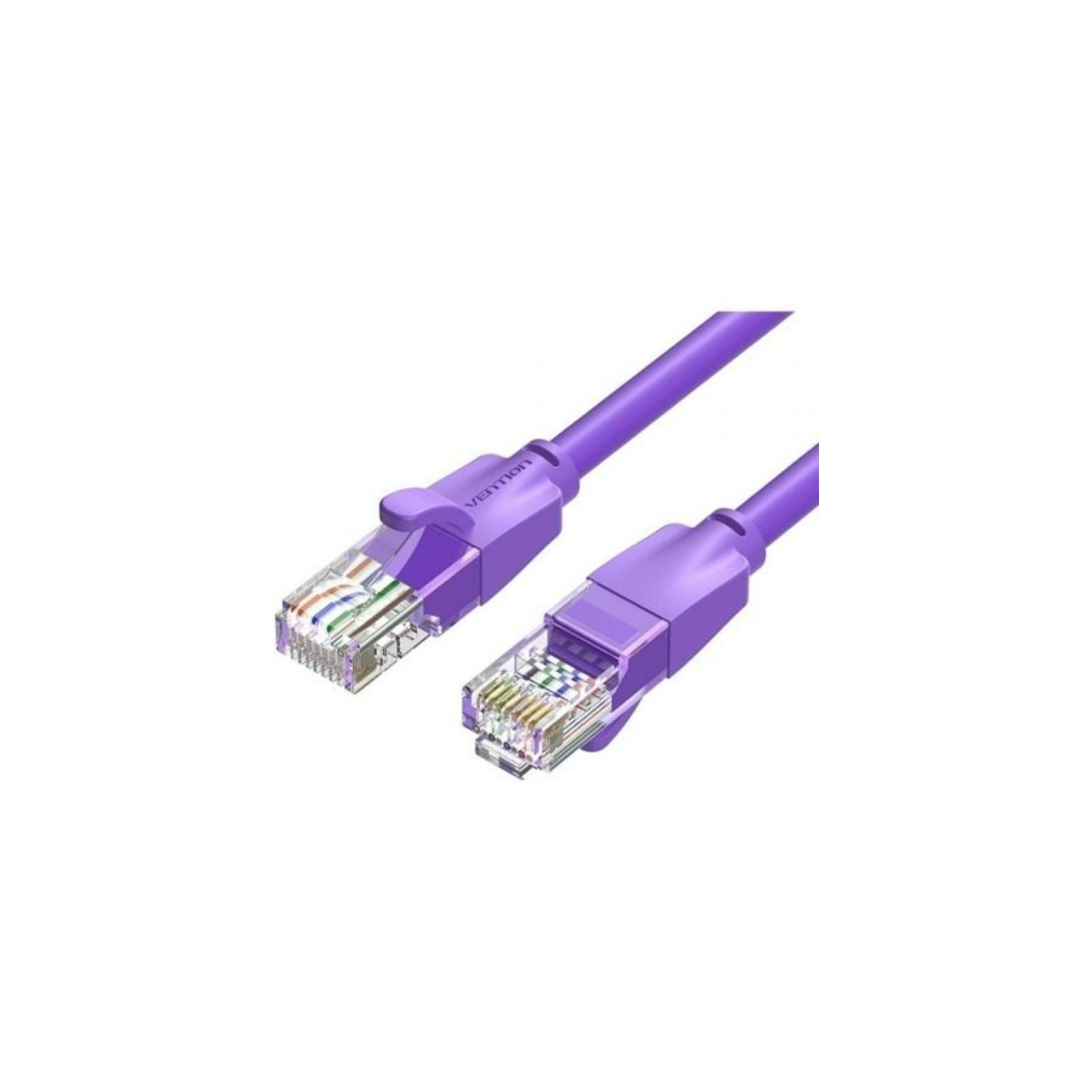 Cat6 UTP RJ45 Network Cable Awg26 2M Purple Vention