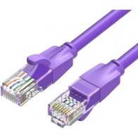 Cable De Red Latiguillo RJ45 UTP Cat6 AWG26 2M Morado Vention