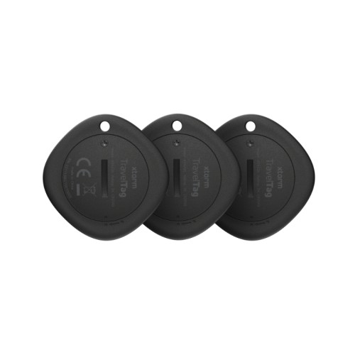 Pack of 3 Xtorm Travel Tag Locators in Black