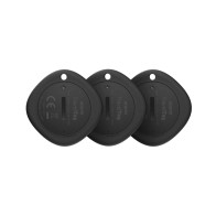 Pack of 3 Xtorm Travel Tag Locators in Black