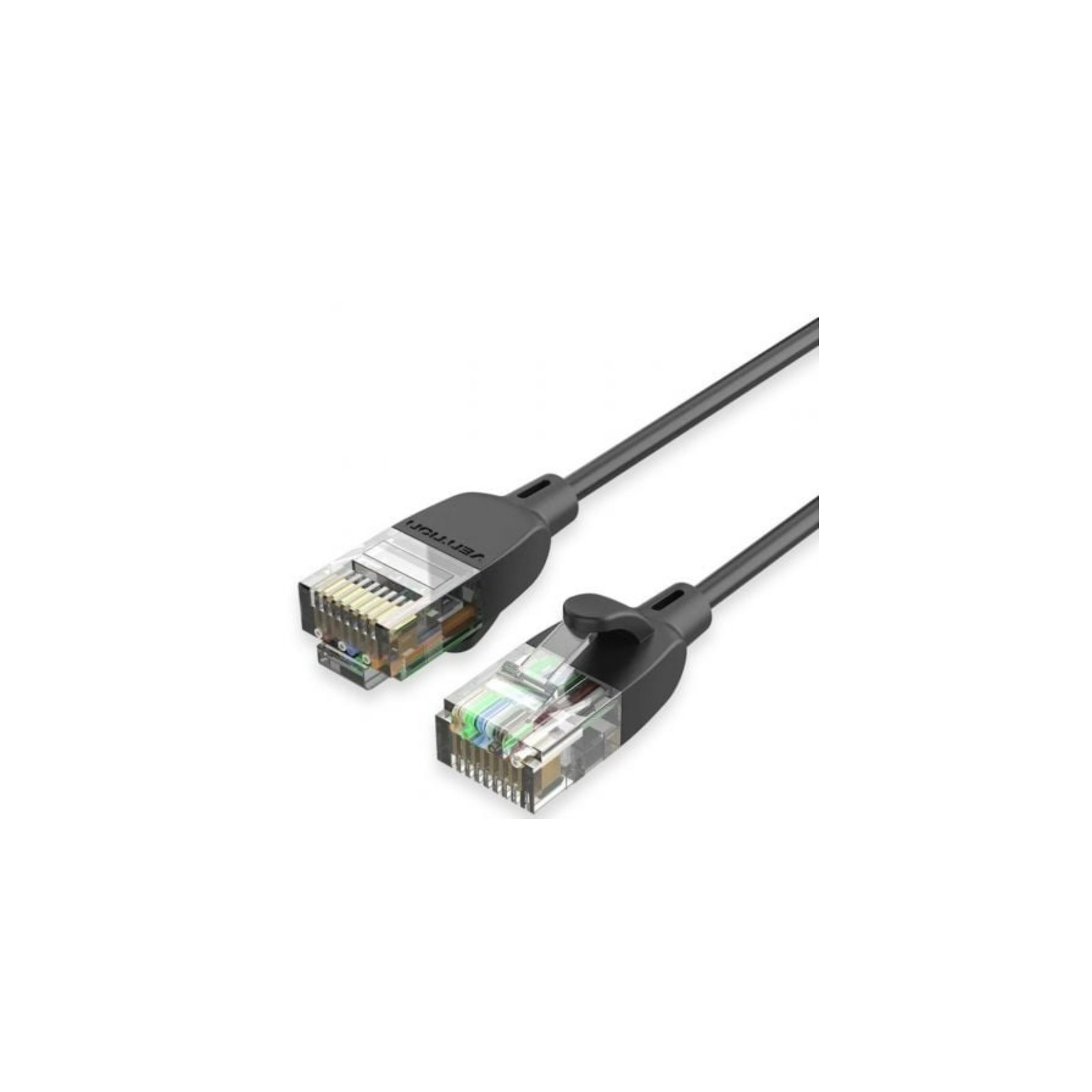 Cable de Red Latiguillo Rj45 Utp Cat6a 5 M Negro Vention