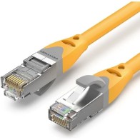 Cable De Red Rj45 Cat.6a Sftp Amarillo 5 M Vention