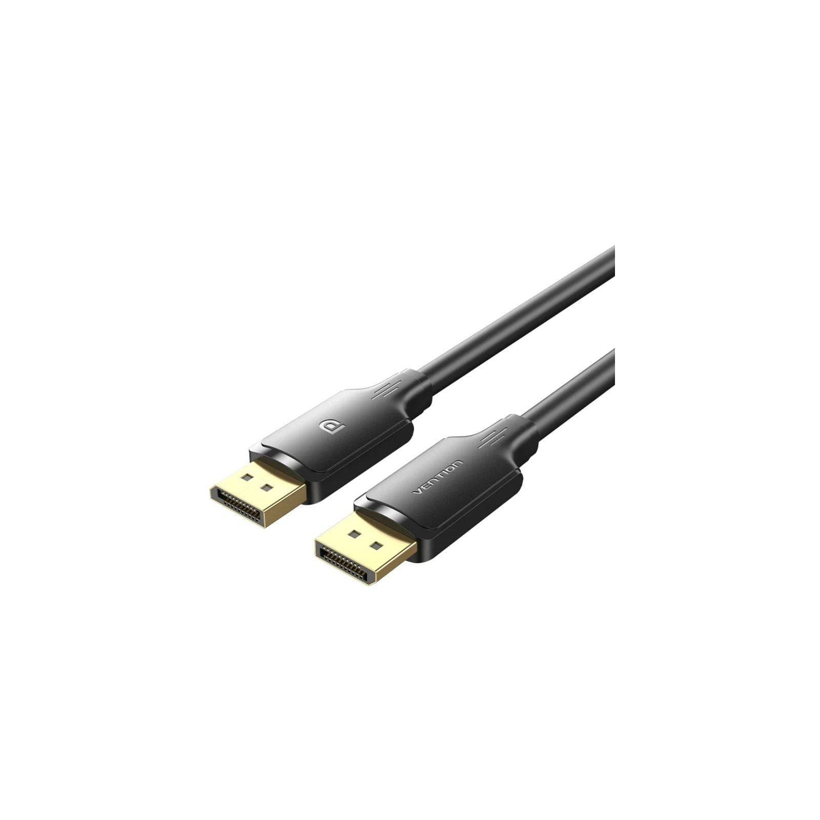 Cable DisplayPort Macho a Macho 2M Negro Vention