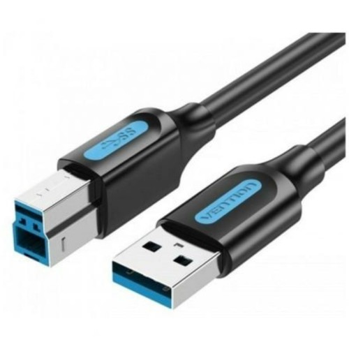 Cable USB 3.0 Tipo-B/M a Tipo-A/M 3 M Negro Vention