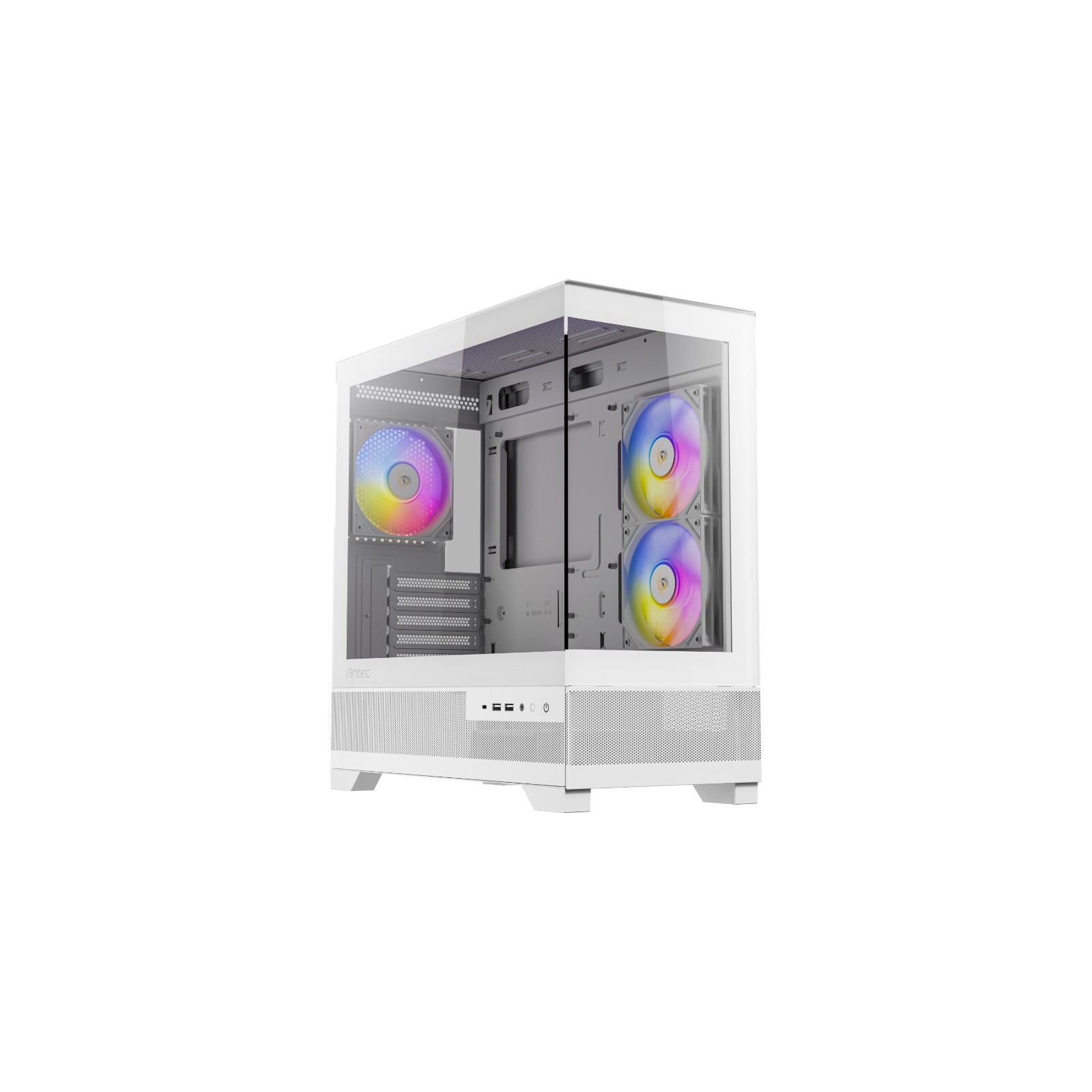 Caja Minitorre Microatx Cx500m Rgb Blanco Antec Comprar Online