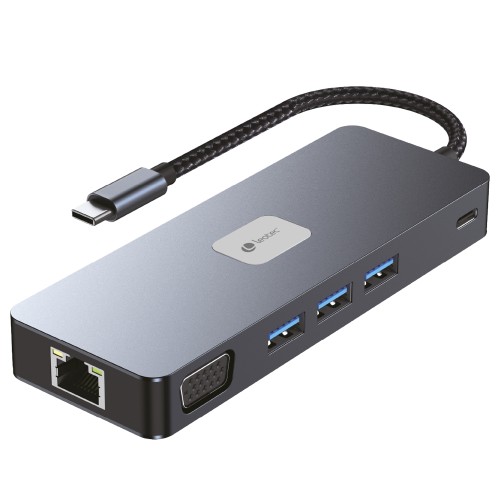 Docking Station 11 Plus Puertos USB-C Leotec