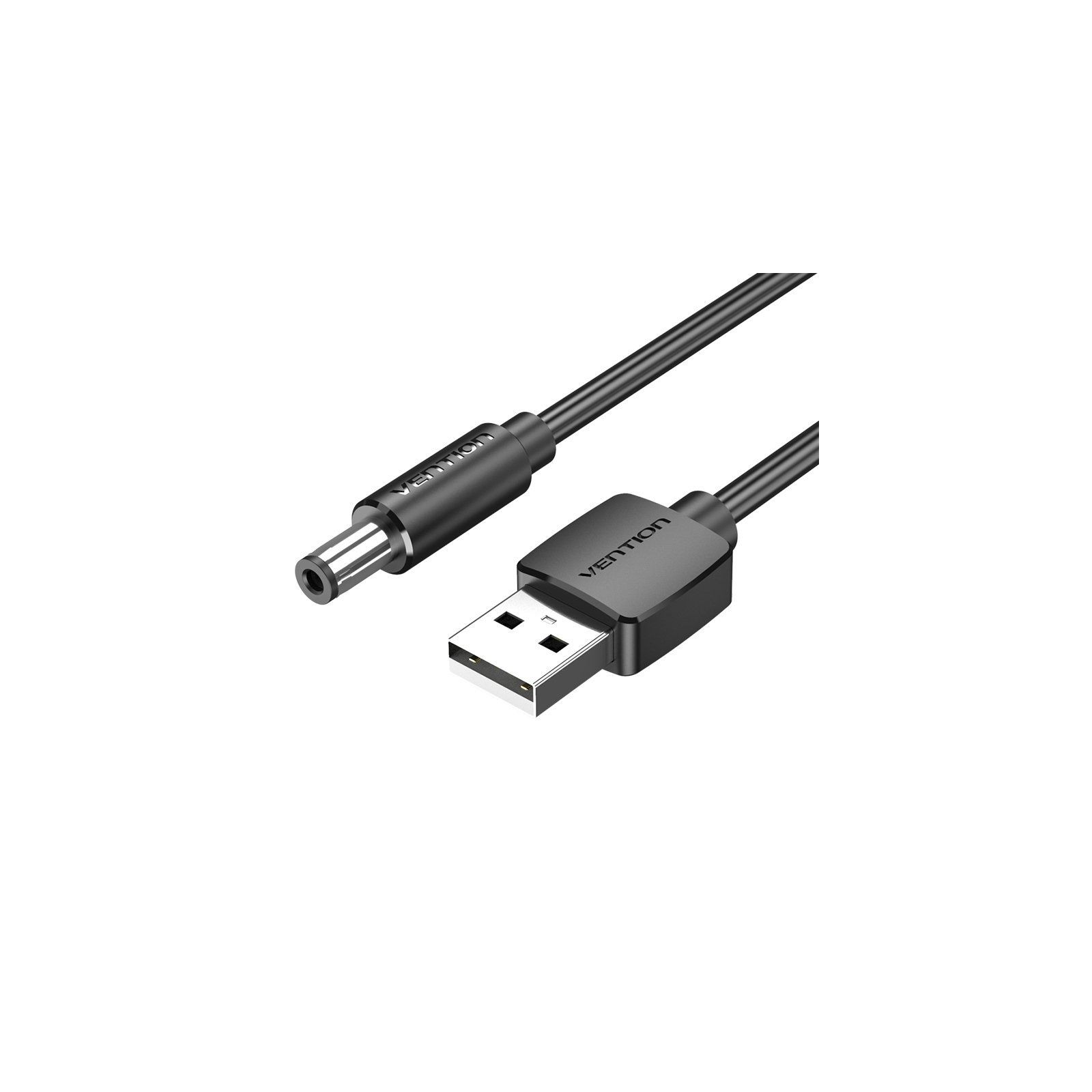 Cable Alimentacion Usb-a/m A Dc 5.5 Mm/m 1 M Negro Vention