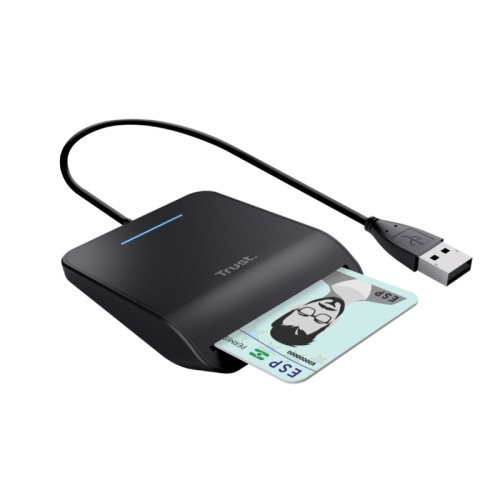 External USB 2.0 Card Reader Primo Black Trust