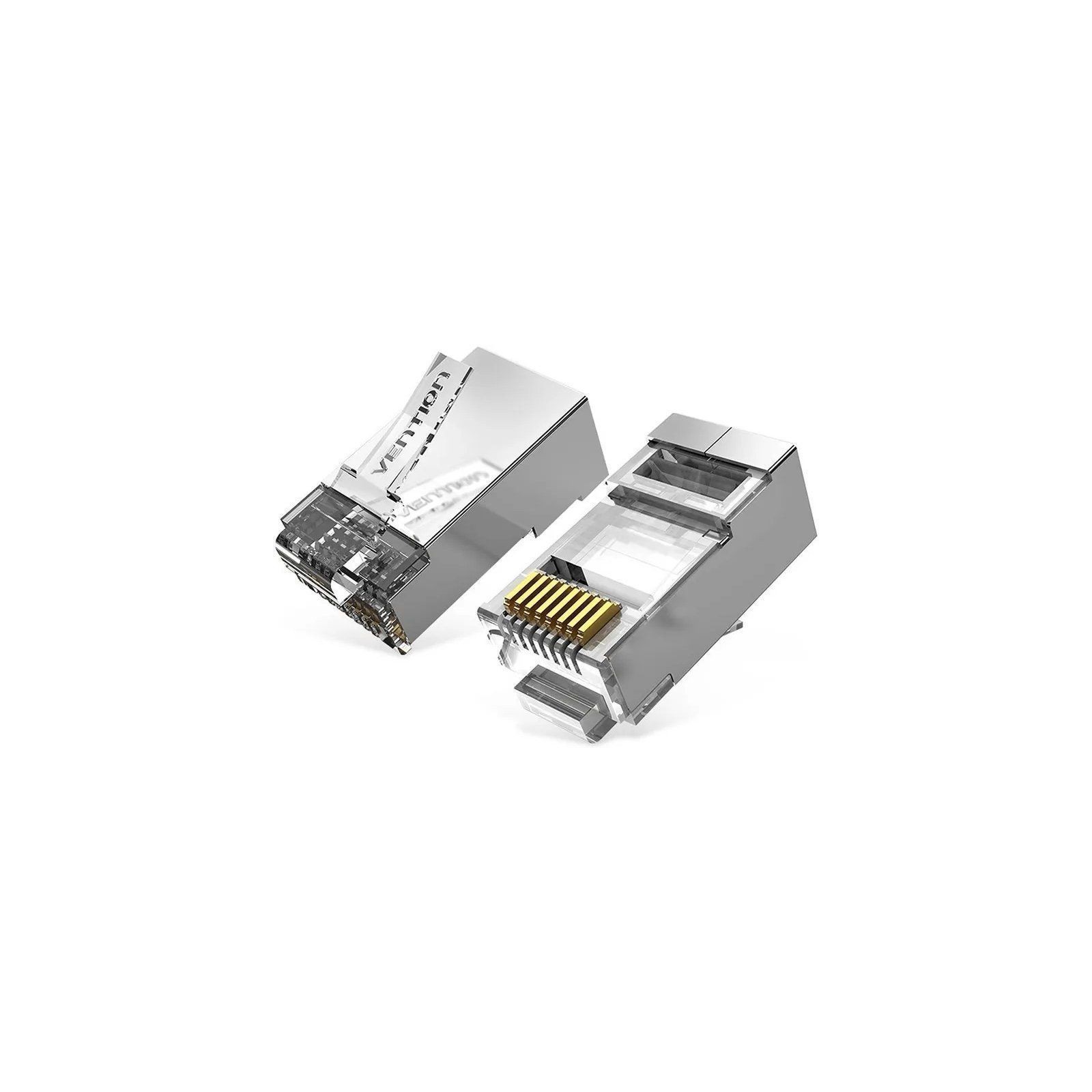 Conector RJ45 Cat6A FTP 10 Und Vention