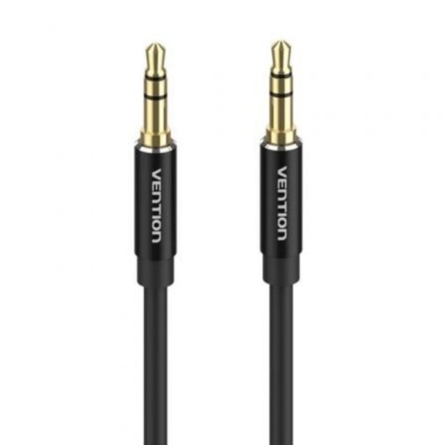 Cable Audio Estéreo Jack 3.5/m Jack 3.5/m 1 M Negro Vention