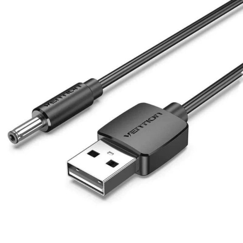 Conversor USB/A a DC 3.5mm 1m Negro Vention