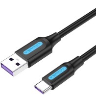 Vention USB-A to USB-C Cable 0.5m Black