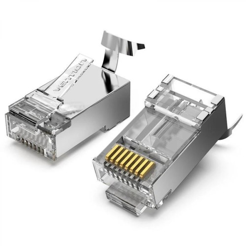 Paquete de 10 Conectores RJ45 Cat7 FTP Vention