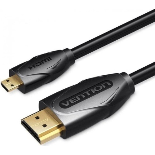 HDMI/M to Micro HDMI/M 1.5 M AWG34 Black Vention