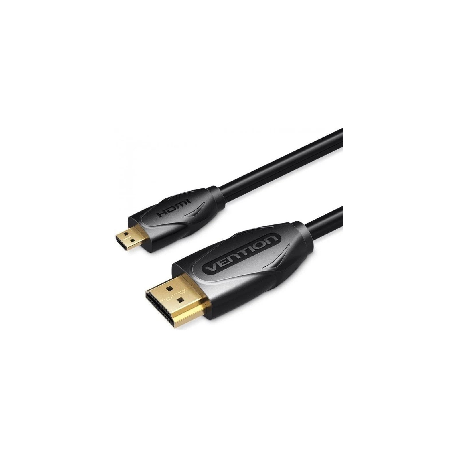 Cable HDMI/M a Micro HDMI/M 1.5 M AWG34 Negro Vention