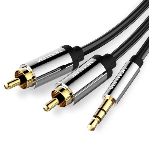 Vention 1M Stereo Audio Cable 3.5mm Male to 2xRCA Male