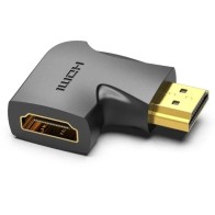 Adaptador HDMI 4K Vention 90º Macho a Hembra Negro