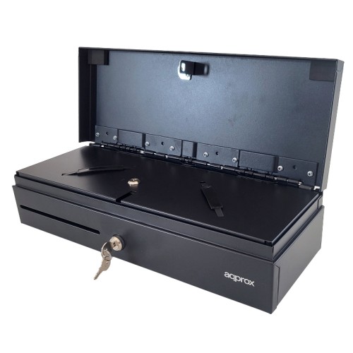 Cash Drawer Cash02fliptop Black Approx