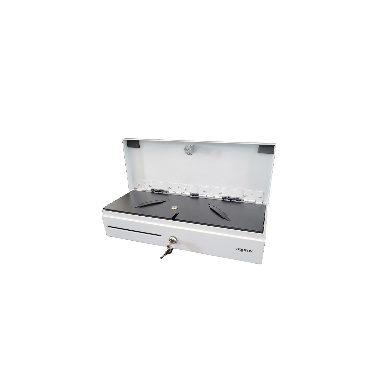 Approx Flip Top Cash Drawer 02 White