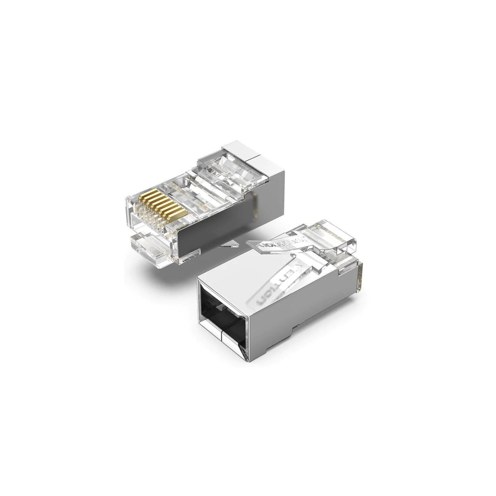 Conector RJ45 Cat6 FTP 100 Unidades Vention