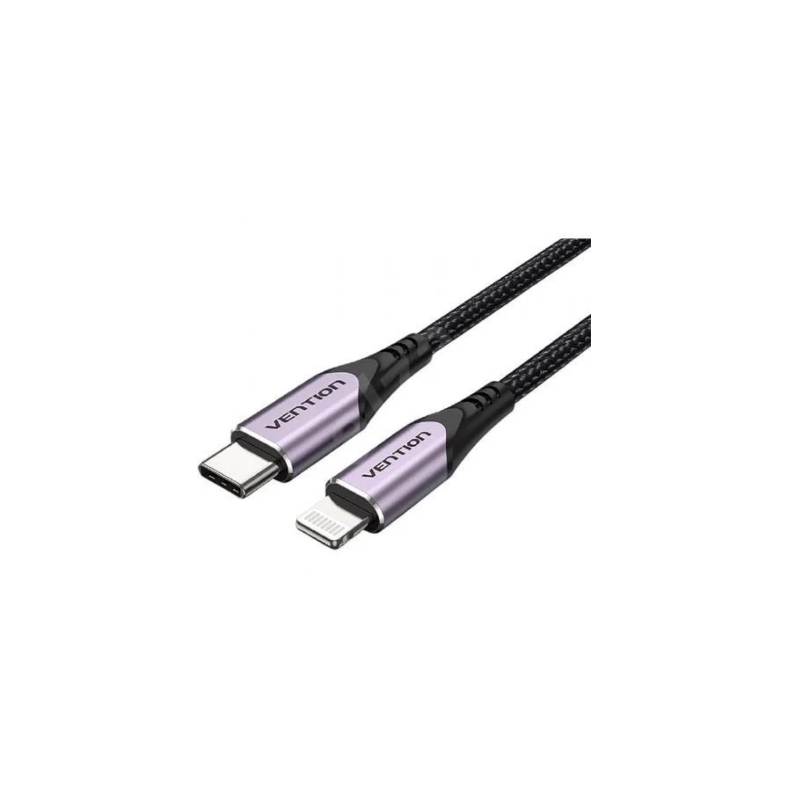 Cable 2.0 Usb-c A Lightning 1 M Morado Vention