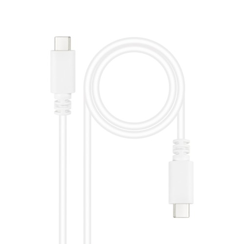 1.5M White USB 2.0 Type-C to Type-C Cable