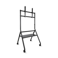 Soporte de Suelo con Ruedas para Pantallas de 37'' a 86'' Negro Tooq