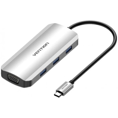 Vention 6-Port USB-C Docking Station