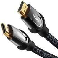 HDMI V2.0 4K Male to Male Braided Cable 0.75 M