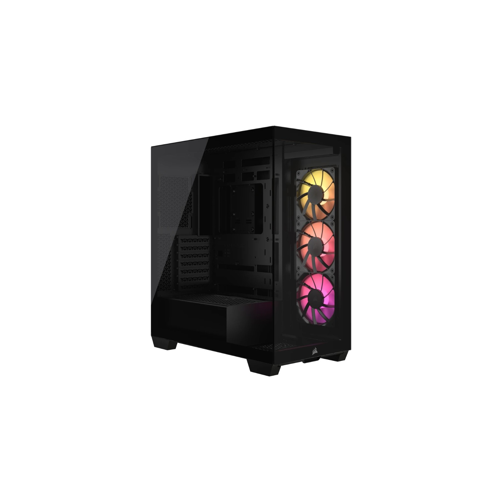 Caja Semitorre Atx 3500x Argb Tg Black Corsair