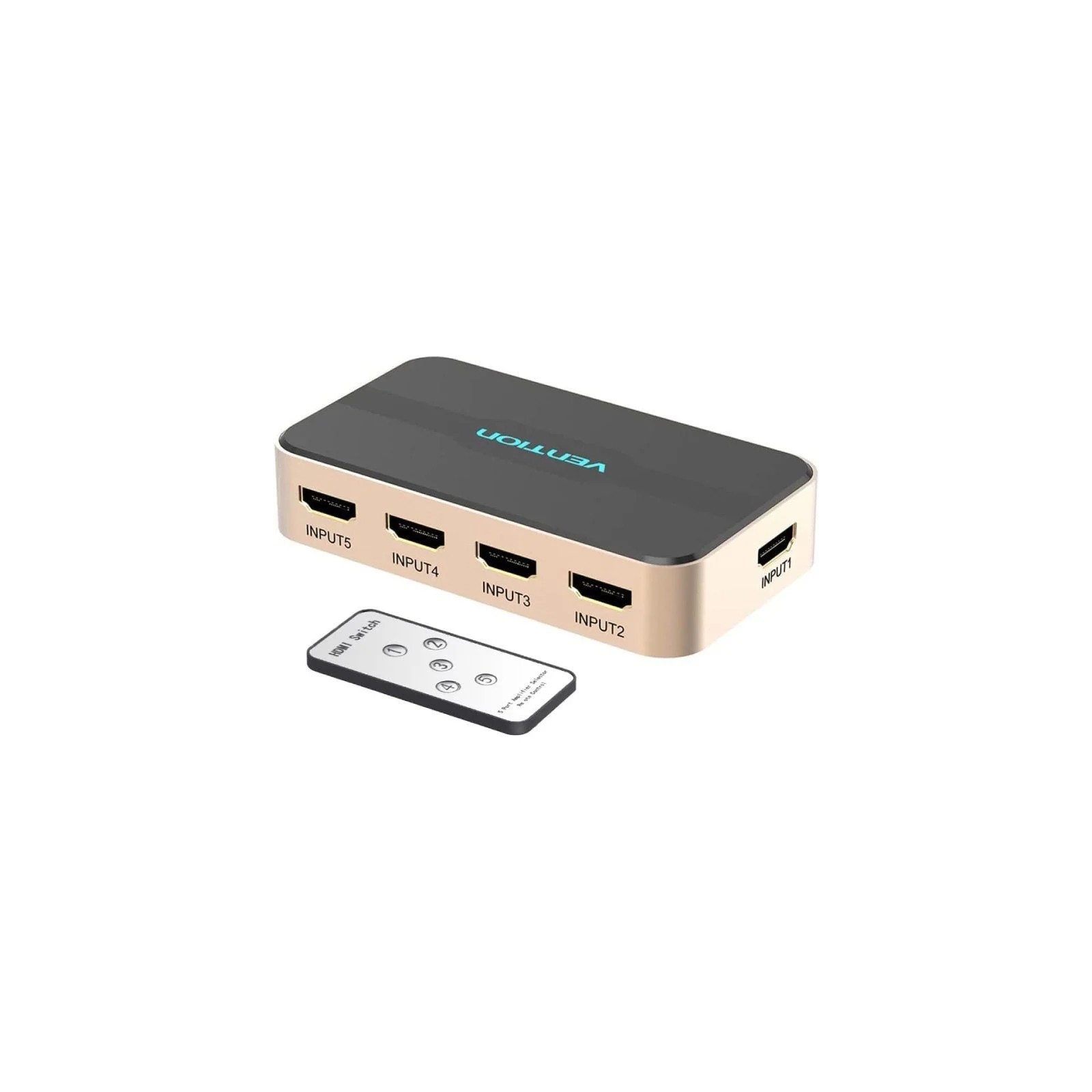 5x HDMI Duplicator for Versatile Connectivity