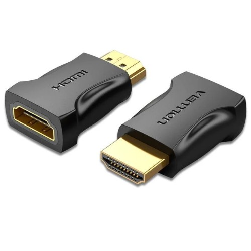 Adaptador HDMI 4K Macho a Hembra Negro Vention