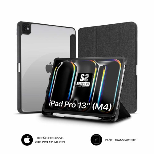 Subblim Black Case for iPad Pro 12.9'' 2024