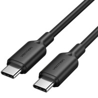 Cable USB-C a USB-C 60W 3A 1M Negro Vention