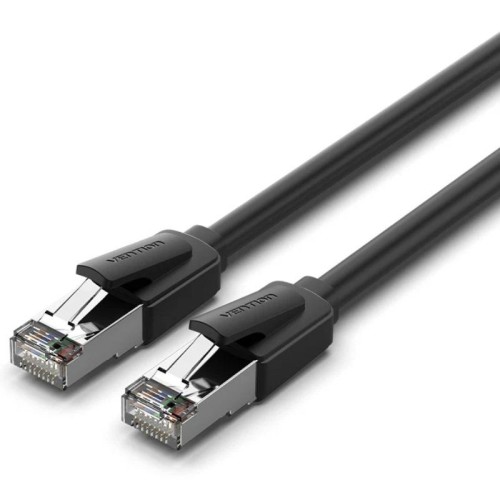 Cable RJ45 Cat.8 SFTP 1m Negro Vention