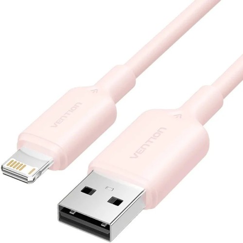 Cable USB 2.0 A a Lightning 1 M Rosa Vention