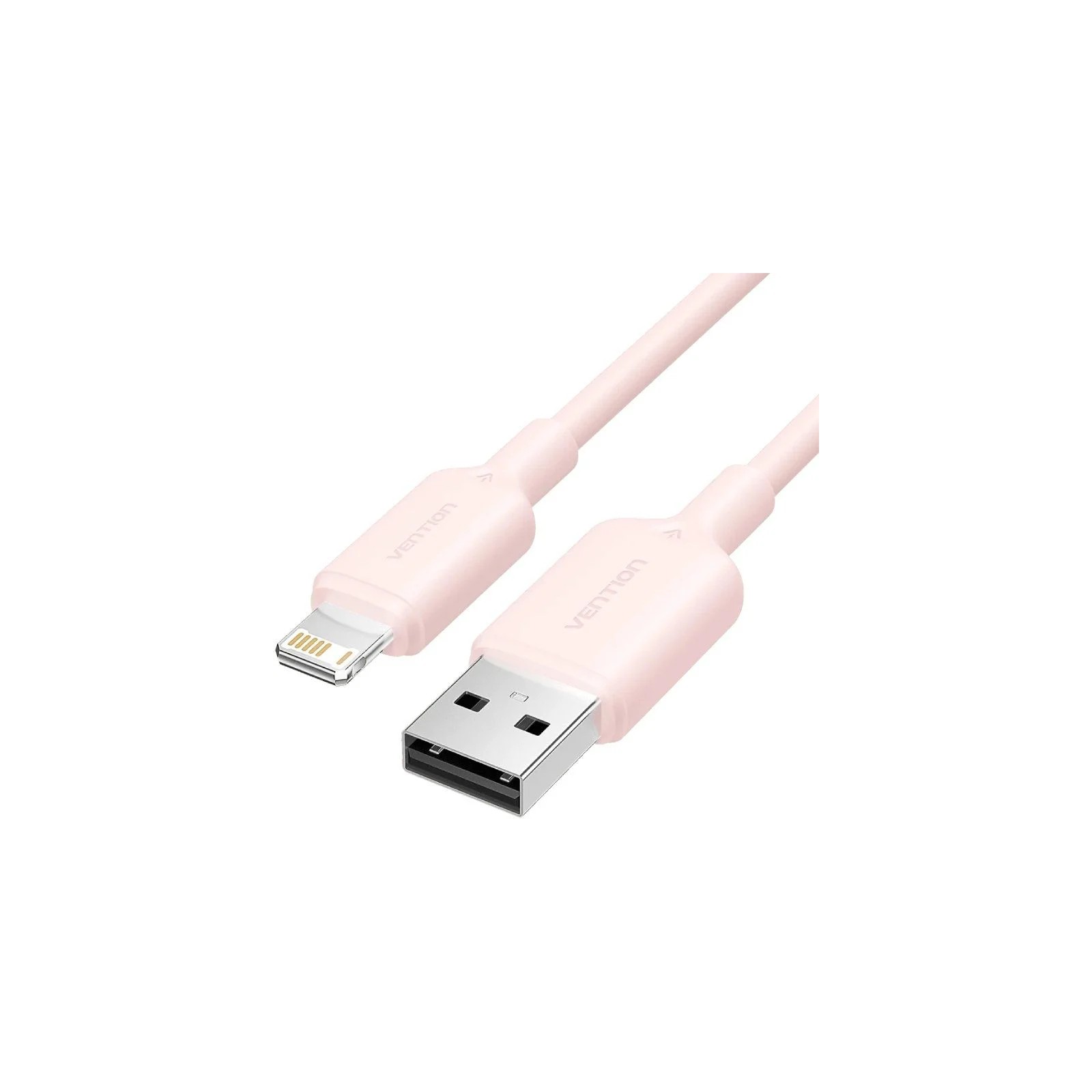 Cable USB 2.0 A a Lightning 1 M Rosa Vention