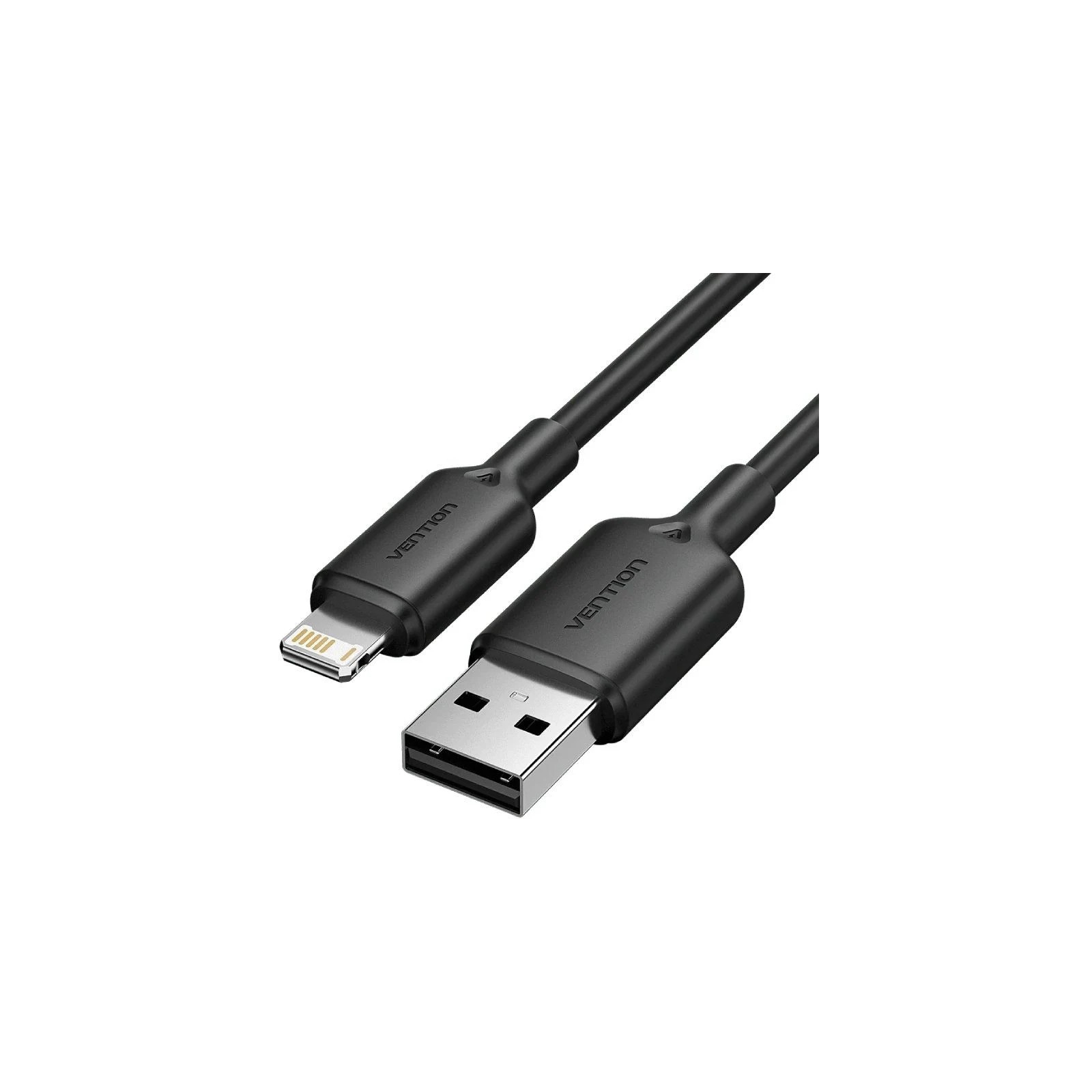 Cable 2.0 USB A a Lightning 1m Negro Vention