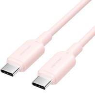 Cable USB-C a USB-C 2.0 2 M Rosa Vention