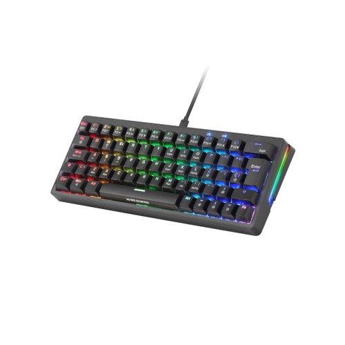 Teclado Mecanico MKMINIPRO Linear Lubricated Switches RGB Negro Mars Gaming