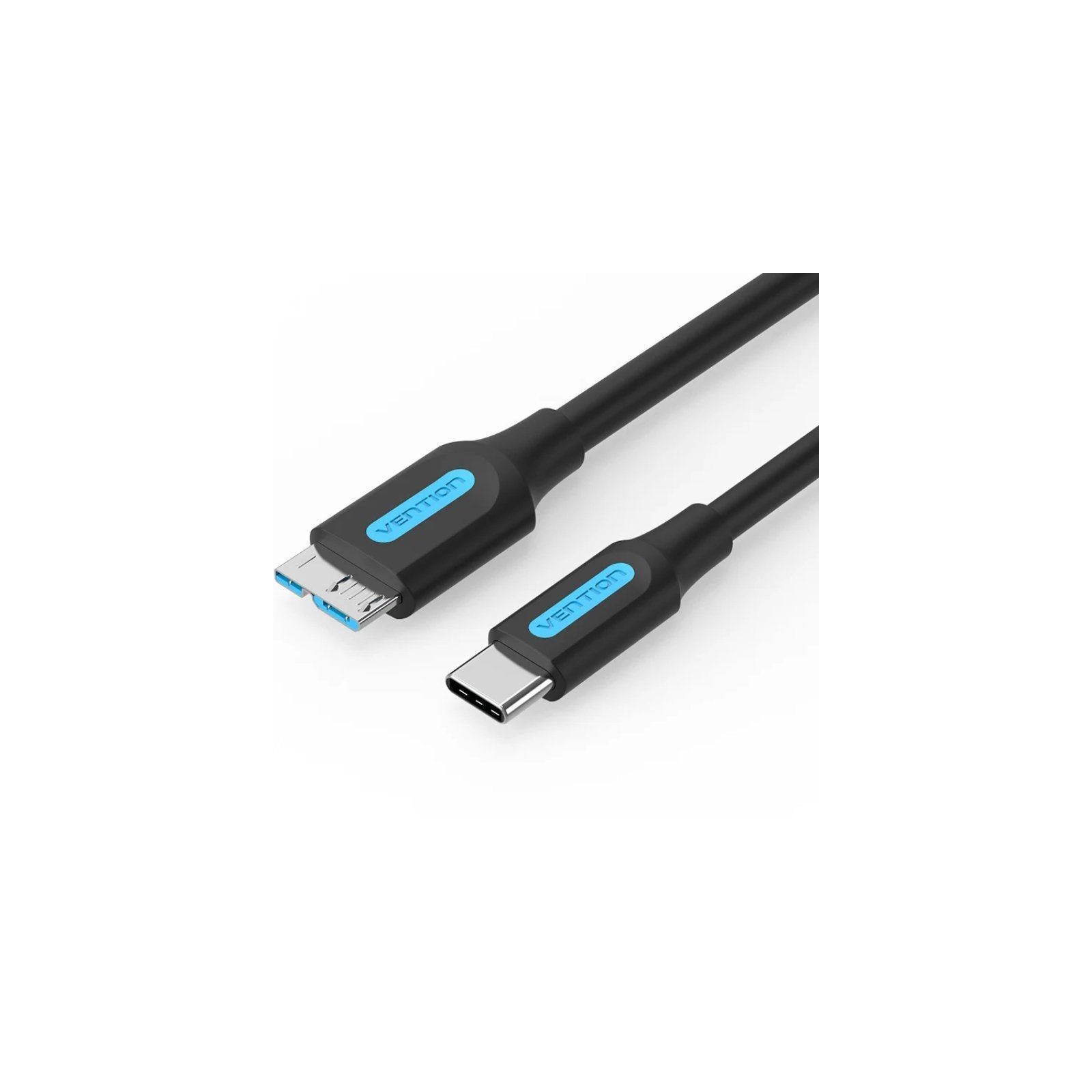 Cable USB 3.0 Micro USB a USB-C 0.5M Negro Vention