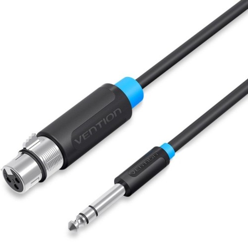 Cable Audio Estereo Jack 6.5/m A Xlr/h 2 M Vention