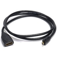 Micro HDMI 4K Male-Female Extension Cable 1 M